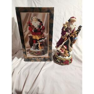 Vintage JcPenny musical santa
